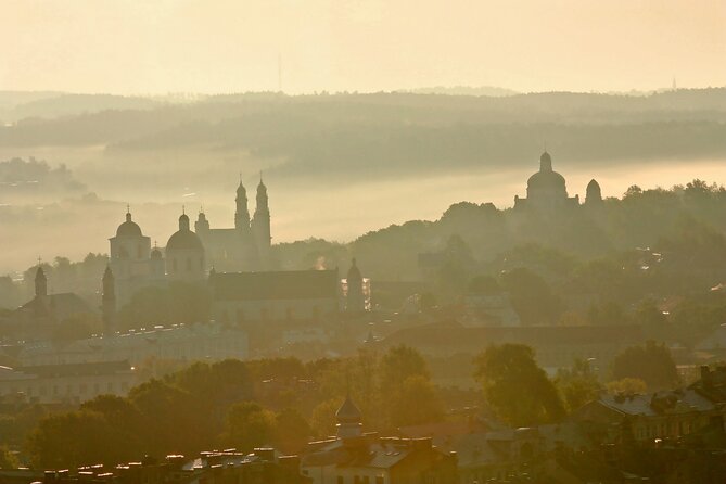 Hot Air Balloon Flight Over Vilnius or Trakai(transfer included) - Floating above Vilnius Old Town