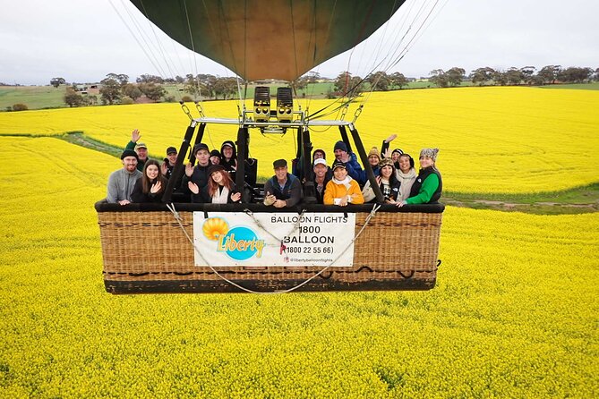 Hot Air Balloon Flights (Avon Valley) + Breakfast & Perth Pickup - What the $315.59 price includes