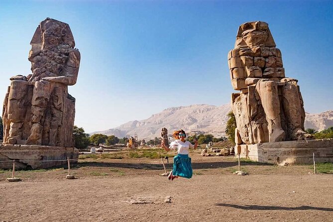 Hot Air Balloon & Full Day to East & West Bank Tour of Luxor - A short stop at the Colossi of Memnon