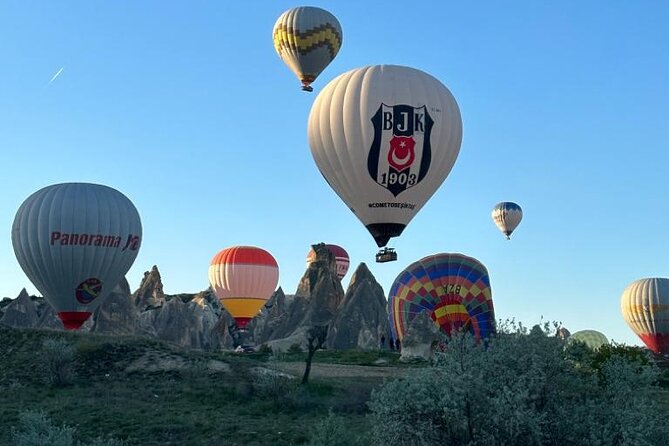 Hot Air Balloon in Cappadocia - Rose Valley and the changing colors