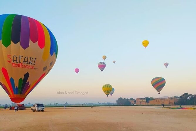 Hot Air Balloon Luxor Sunrise trip - Takeoff over the Nile Valley