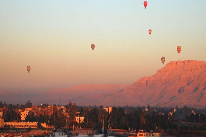 Hot Air Balloon Over Luxor - Seeing Luxor from a hot-air balloon