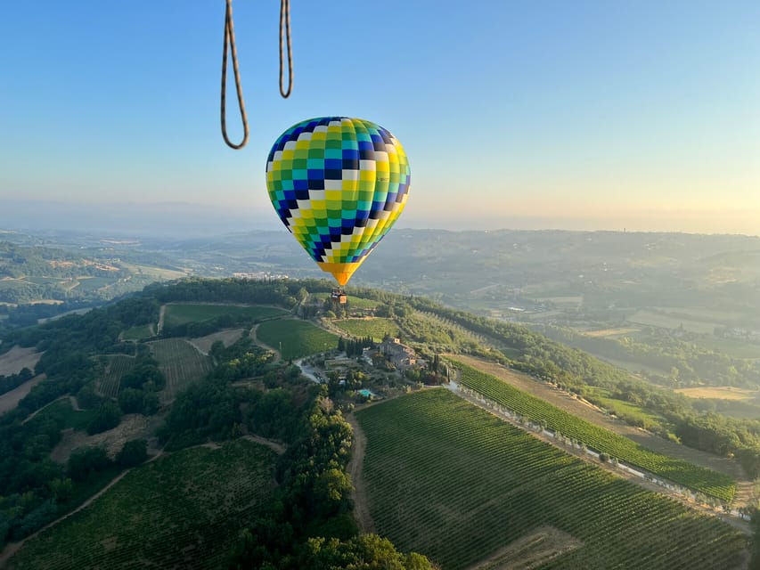 Hot Air Balloon, Pienza, Montalcino, Val D'orcia - Pienza, Montalcino, and the Val d’Orcia question
