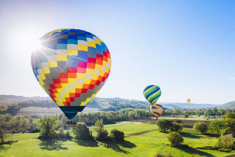 Hot Air Balloon, Pienza, Montalcino, Val D'orcia - Who will enjoy this balloon ride most