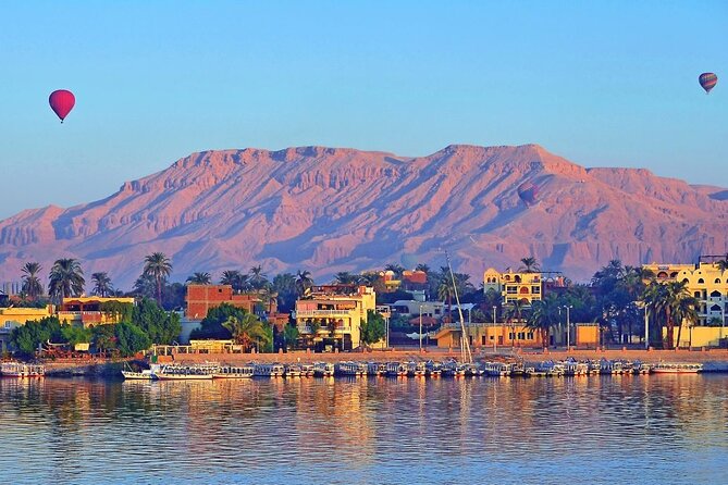 Hot air balloon ride at Luxor - The Early Pickup and Nile Crossing