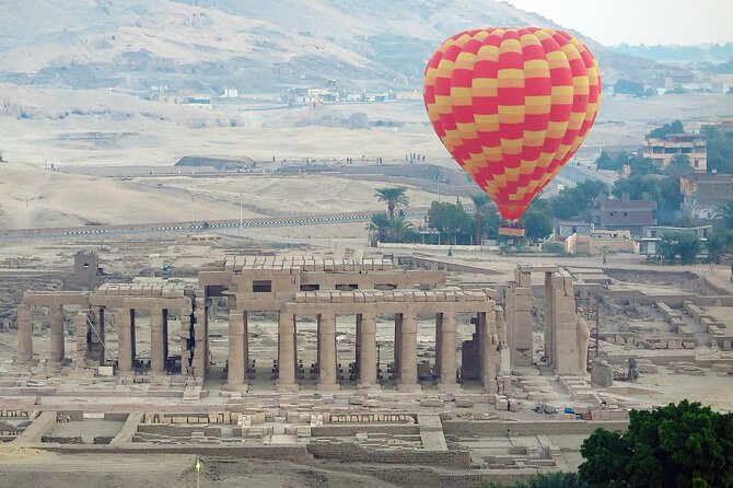 Hot air balloon ride at Luxor - What You See During the 45-Minute Flight