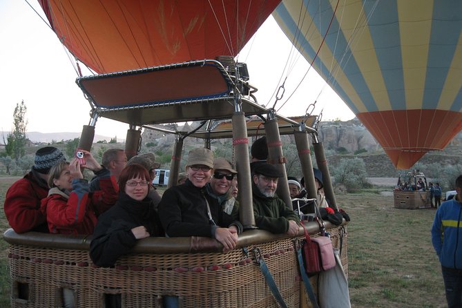 Hot Air Balloon ride in Cappadocia - Goreme Panorama and the changing view below