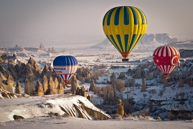 Hot Air Balloon ride in Cappadocia - Champagne breakfast after landing