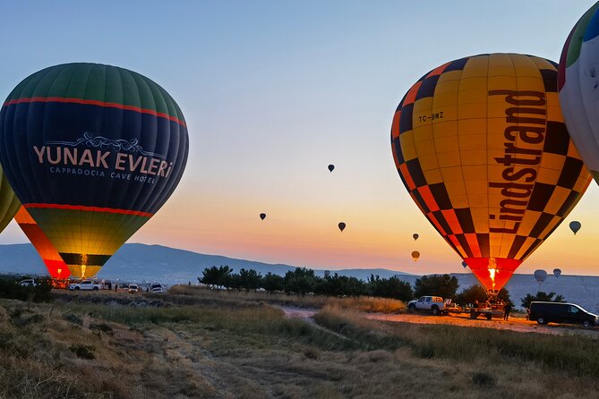 Hot Air Balloon Ride in Cappadocia / Goreme - Landing, certificate, and the return ride