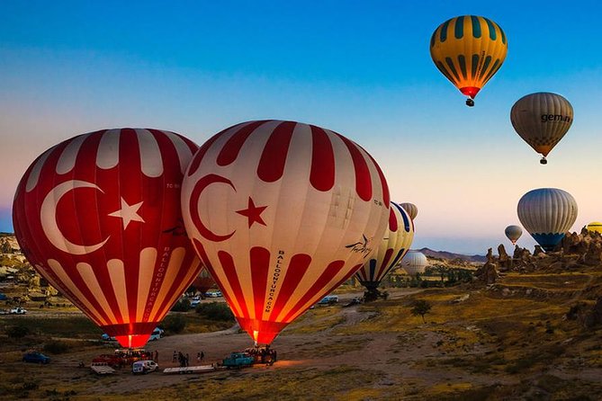 Hot Air Balloon ride in Cappadocia - The Goreme National Park setting