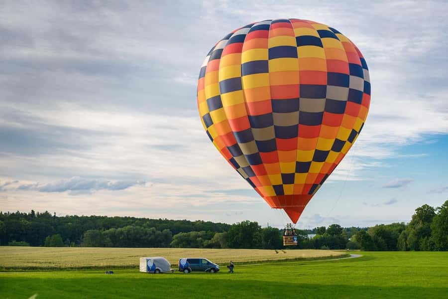 Hot air balloon ride in Gabala with breathtaking views - Rising over Gabala as the valley wakes