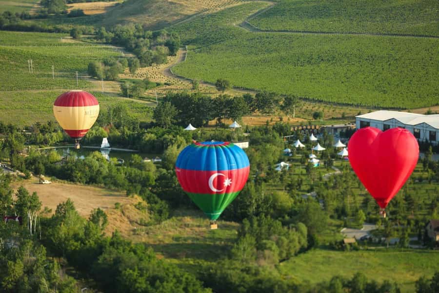 Hot air balloon ride in Gabala with breathtaking views - A smooth flight, not a white-knuckle thrill