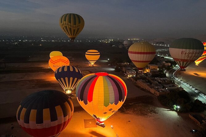 Hot air balloon ride in Luxor with hotel delivery service - Why Luxor is made for a balloon flight