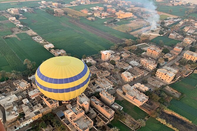 Hot air balloon ride in Luxor with hotel delivery service - The pre-dawn pickup and trip to the West Bank