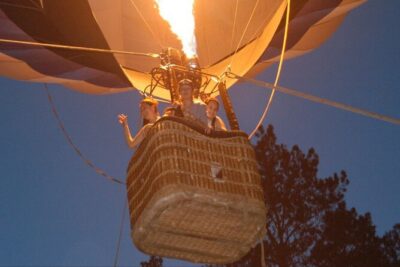 Hot air balloon ride in Luxor with hotel delivery service