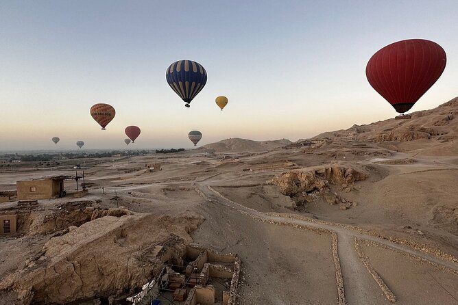 Hot air balloon ride in Luxor with hotel delivery service - Is $60 a good value?