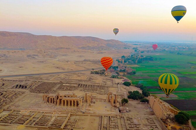 Hot Air Balloon Ride in Luxor with Transfers - Safety briefing and balloon launch