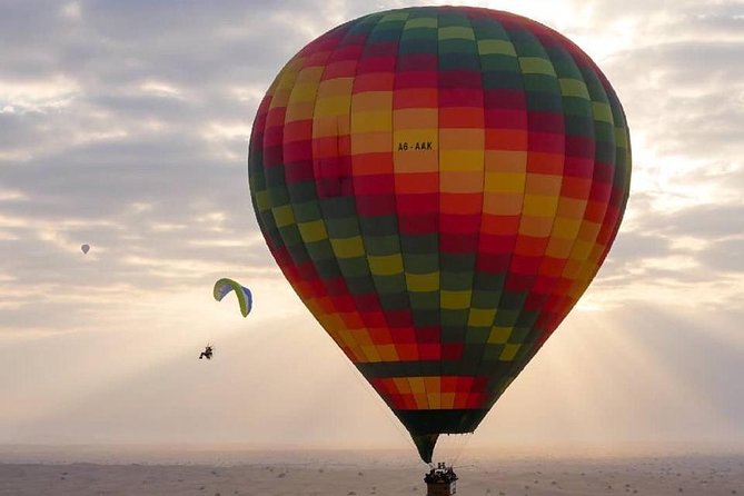 Hot Air Balloon Ride Over Dubai Desert inlcuding Transfers - The flight above the dunes