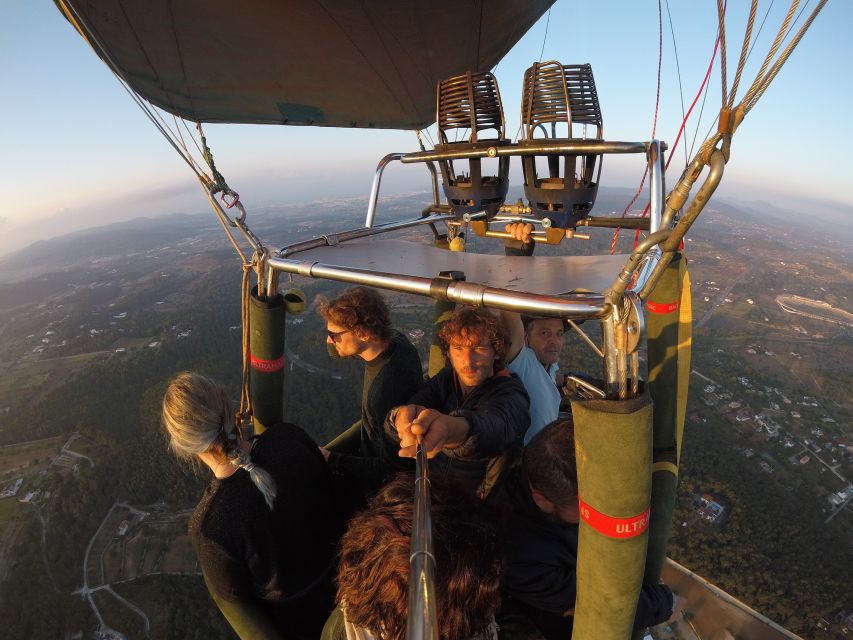 Hot Air Balloon Ride over Ibiza - The balloon launch and the first minutes in the air