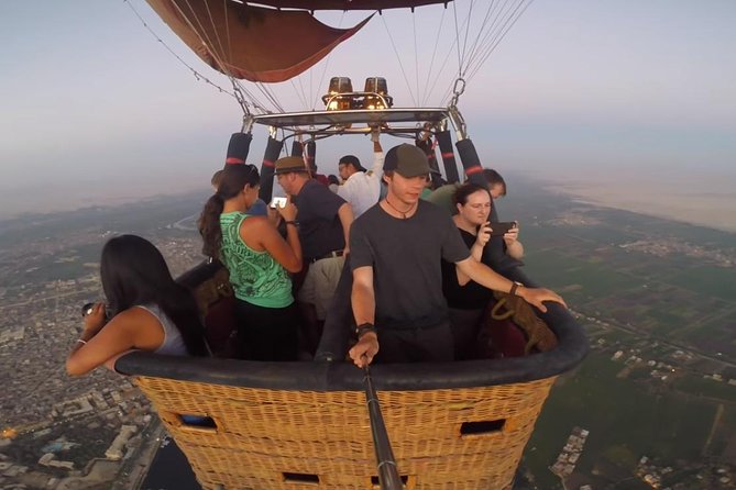 Hot Air Balloon Ride Over Luxor Monuments - The Valley of the Kings From Above