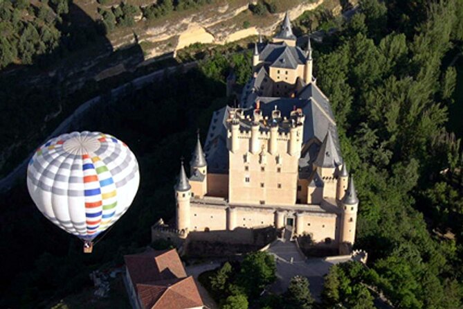 Hot-Air Balloon Ride over Segovia with Optional Transport from Madrid - Landing, packing, and the cava toast