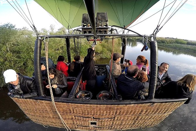 Hot-Air Balloon Ride over Toledo with Optional Transport from Madrid - A one-hour flight with no seat and plenty of sky