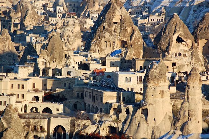 Hot-Air Balloon Ride + Private Cappadocia Tour - Cavusin Village and its carved homes