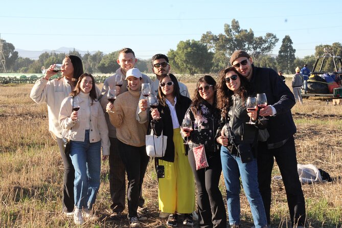 Hot air balloon ride with breakfast in Cueva from CDMX - Leaving Mexico City by Shuttle