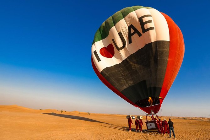 Hot Air Balloon Ride With Gourmet Breakfast & Falcon Show - A pre-dawn start from your Dubai hotel