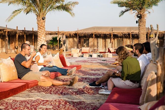 Hot Air Balloon Ride With Gourmet Breakfast & Falcon Show - Breakfast in a traditional Bedouin camp