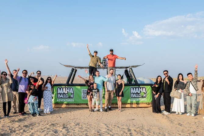 Hot Air Balloon Ride with Pickup and Drop off - Margham and the first look at the desert