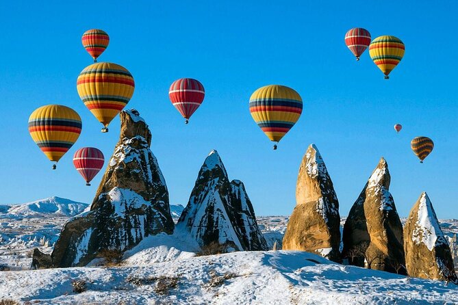 Hot Air Balloon Rides in Cappadocia over Goreme with pick up - Why Goreme looks different from the sky