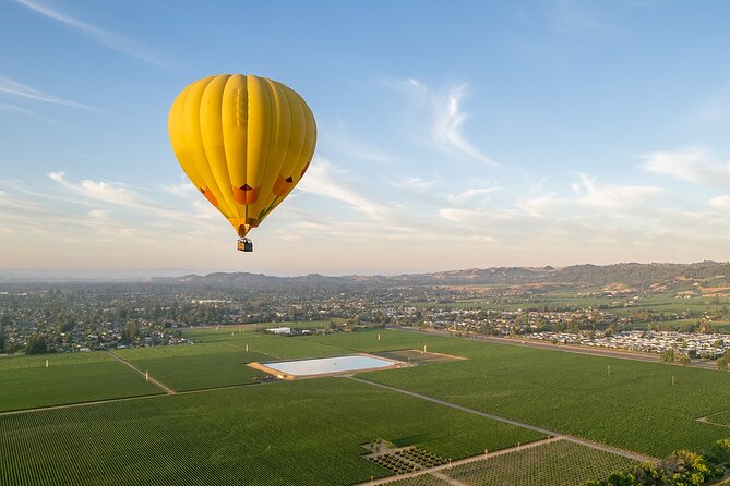 Hot Air Balloon Rides in Napa Valley - A quiet flight over Napa or Sonoma