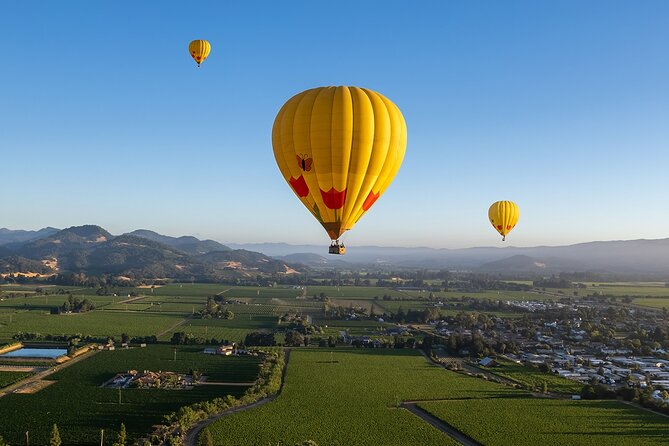 Hot Air Balloon Rides in Napa Valley - Watching the balloon come alive
