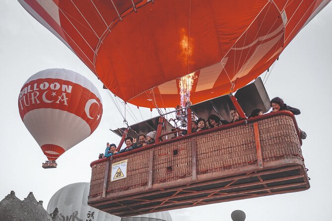 Hot Air Balloon Tour Over Fairychimneys Balloon Turca - Floating above Cappadocia’s fairy chimneys