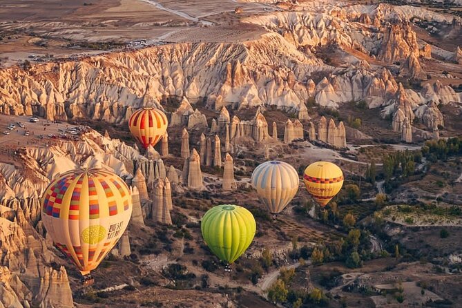 Hot Air Balloon Tour Over Goreme Valley - The champagne party and certificate after landing