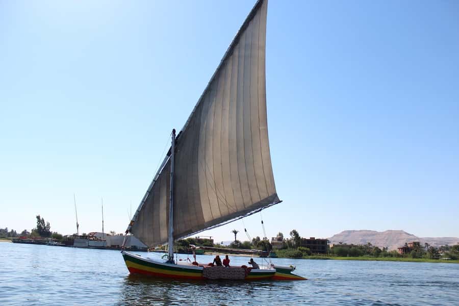 Hot-air Balloon Visit Kings Valley Tombs Hatshpsuit Boatride - Three tombs in the Valley of the Kings