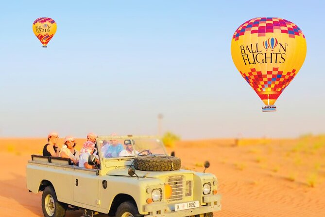 Hot air Balloon With 1957 Vintage Land Rover - What the balloon flight feels like from the basket