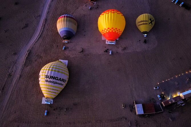 Hot Air Balloon with Breakfast from Agadir - Watching the balloon come alive