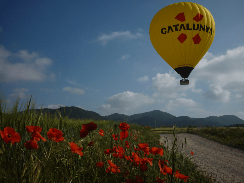 Hot Air Ballooning & Sailing Adventure from Barcelona - The balloon view over Catalonia