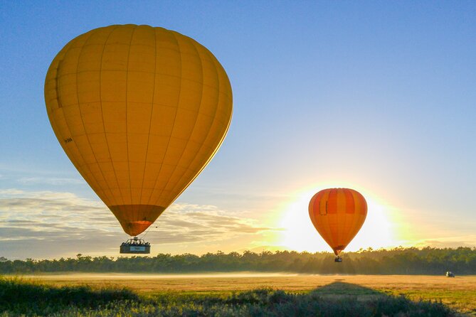 Hot Air Ballooning Tour from Northern Beaches near Cairns - The Tablelands from above