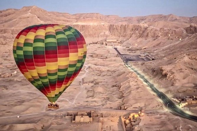 Hot Air Balloons Ride in Luxor Egypt - Preparing at the Luxor launch site