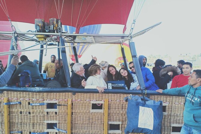 Hot Air Balloons Ride Luxor, Egypt - The launch field and the first light