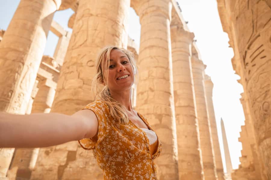 Hurghada: 2-Day Luxor Highlights & Hot Air Balloon & Hotel - The balloon flight over Luxor at sunrise