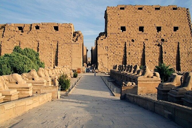 Hurghada :Day trip to Luxor:Balloon&West and East&Felucca& Dinner - The long road from Hurghada