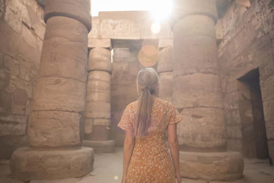 Hurghada: Luxor Highlights All-Inclusive Tour & Balloon Ride - Karnak, Luxor’s giant temple complex