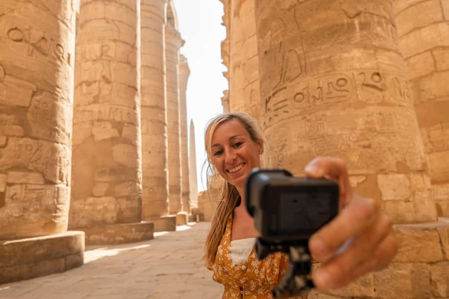 Hurghada: Luxor Highlights All-Inclusive Tour & Balloon Ride - Tea before the balloon flight
