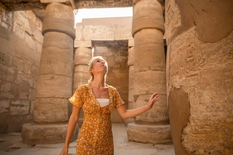 Hurghada: Small-Group Luxor Highlights & Balloon Day Tour - Karnak Temple and the East Bank