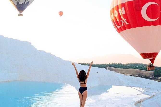Independent Pamukkale Tour From Kusadasi With Hot Air Balloon - Open buffet lunch near the terraces