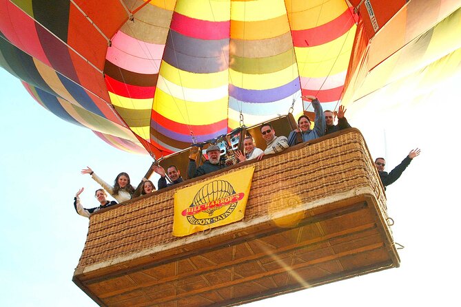 Johannesburg: Hot Air Balloon Flight along Magalies Valley - A sparkling-wine landing and a real breakfast